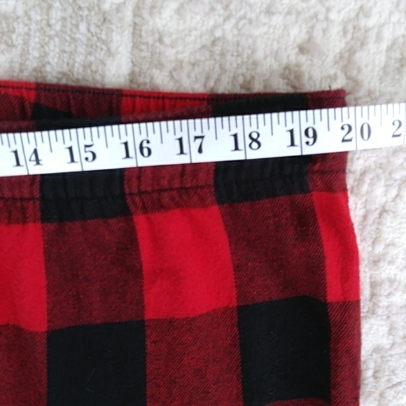 Old Navy Buffalo Plaid Pajama Pants XL Red Black - Picture 9 of 10
